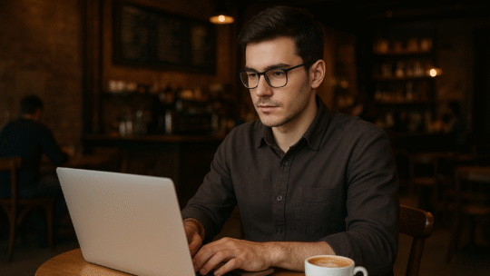 Kafe çalışma köşesi edinmek, motivasyonu arttırır.